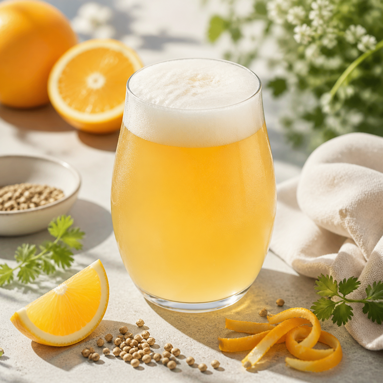 ホワイトエールのビールイメージ